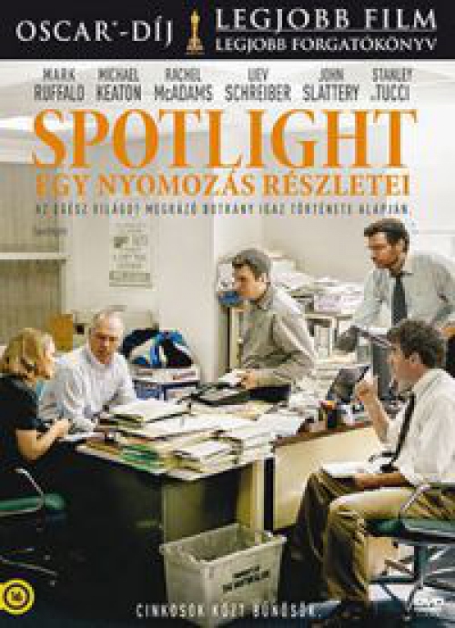 Spotlight: Egy nyomozás részletei (DVD) *Michael Keaton - Mark Ruffalo - Antikvár - Kiváló állapotú*