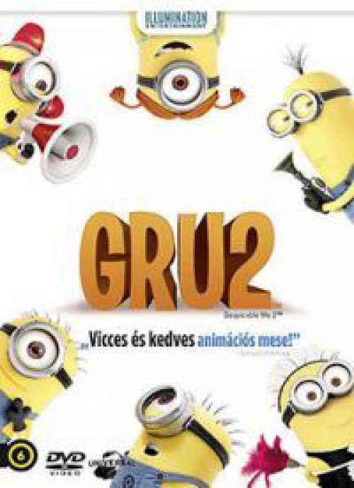 Gru 2. (DVD) *Antikvár - Kiváló állapotú*