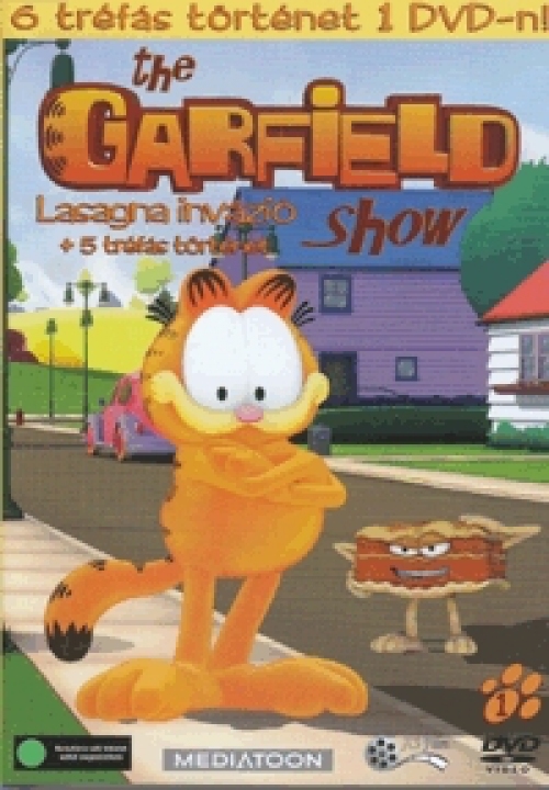 The Garfield Show 1. (DVD) *Lasagna invázió* *Antikvár - Kiváló állapotú*