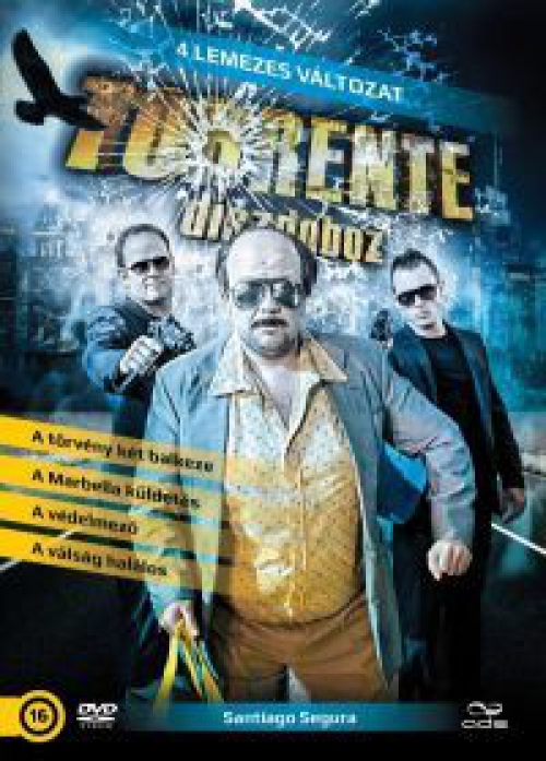 Torrente 1-4.  (4 DVD) *Antikvár - Kiváló állapotú* 