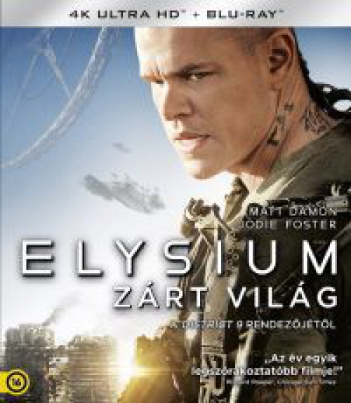 Elysium - Zárt világ (4K UHD + Blu-ray) *Magyar szinkronnal - Import*