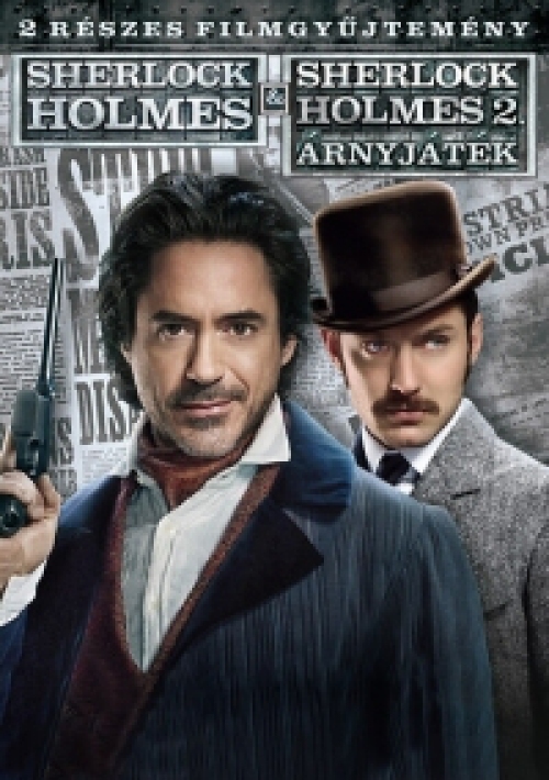 Sherlock Holmes 1-2 gyűjtemény (2 DVD) *Díszdobozos* *Antikvár - Kiváló állapotú*