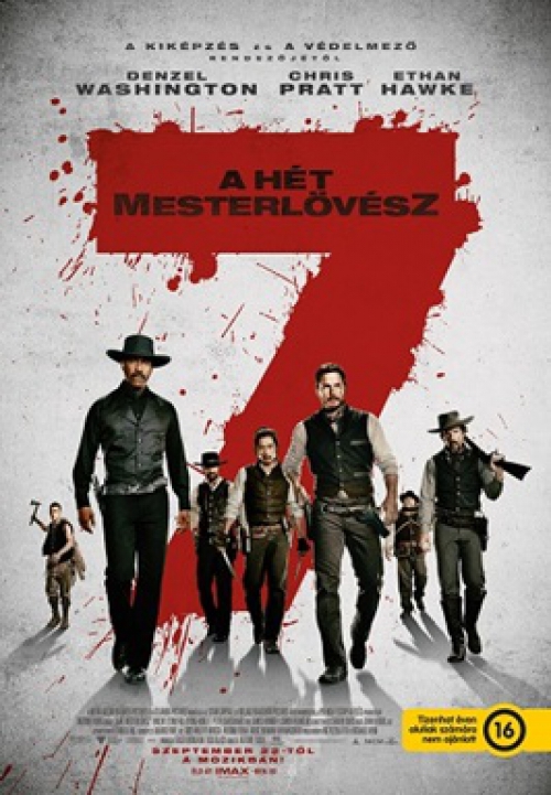 A hét mesterlövész (2016) (DVD) *Denzel Washington - Chris Pratt - Antikvár - Kiváló állapotú*