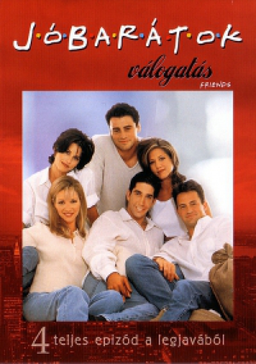 Jóbarátok válogatás - 2004 a Jóbarátok éve (DVD) *Antikvár - Kiváló állapotú - Coca-Cola* *Piros* 