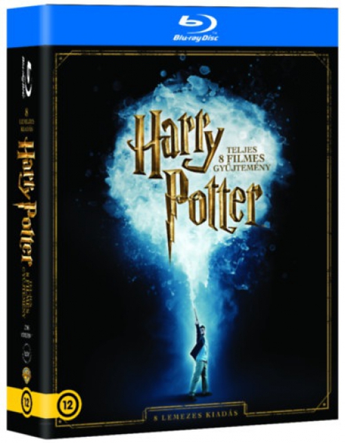 Harry Potter - 8 filmes gyűjtemény (8 Blu-ray) *Magyar kiadás - Antikvár - Kiváló állapotú*