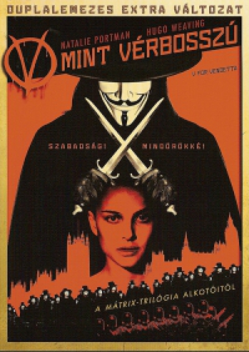 V mint vérbosszú (2 DVD) *Szinkronizált* * Duplalemezes extra változat - Antikvár - Kiváló állapotú*