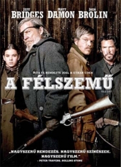 A félszemű (DVD) *Jeff Bridges - Matt Damon* *Antikvár - Kiváló állapotú*