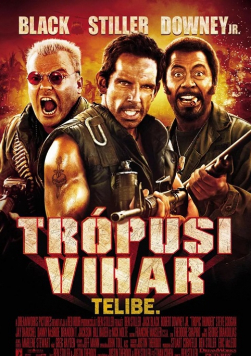 Trópusi vihar (DVD) (Szinkronizált) *Ben Stiller - Robert Downey Jr.* *Antikvár - Kiváló állapotú*