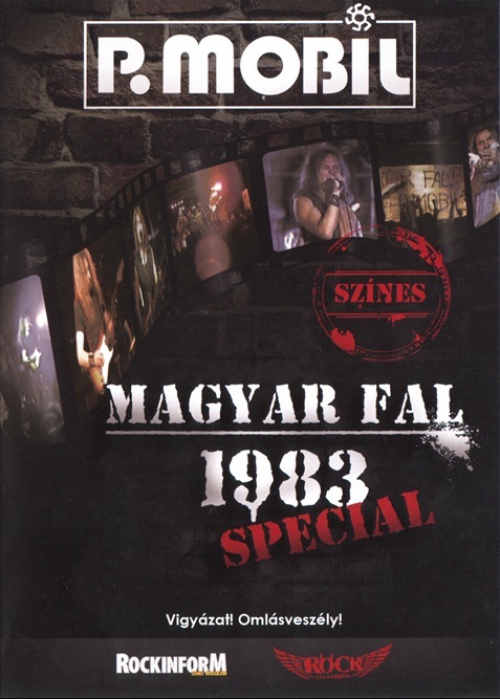 P. Mobil - Magyar fal 1983 - koncertfilm (DVD) *Antikvár - Kiváló állapotú* 