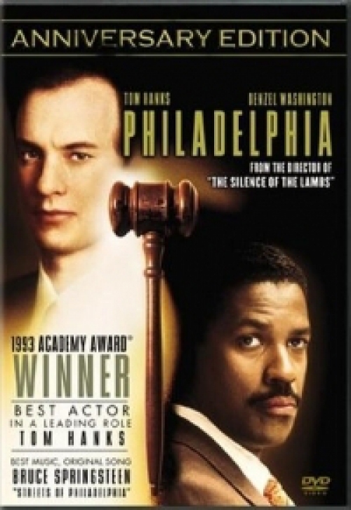 Philadelphia  *Szinkronizált - Tom Hanks - Denzel Washington* (DVD) *Antikvár - Kiváló állapotú*