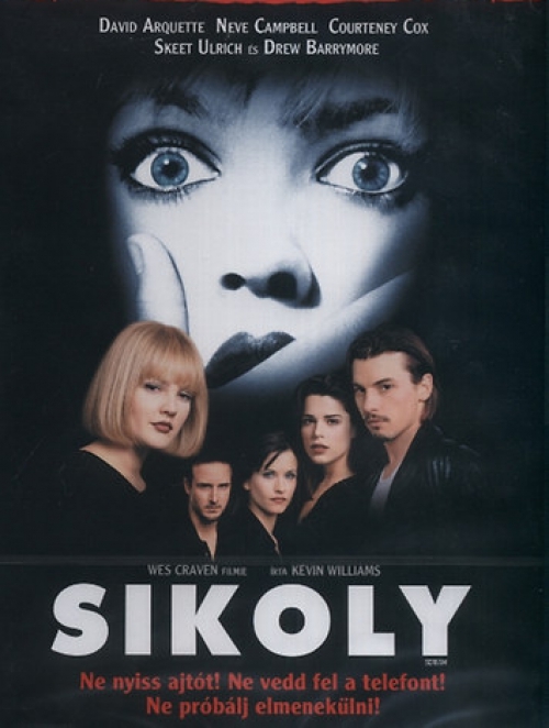 Sikoly (DVD) *A klasszikus film - 1996 - Wes Craven rendezte* *Antikvár - Kiváló állapotú*