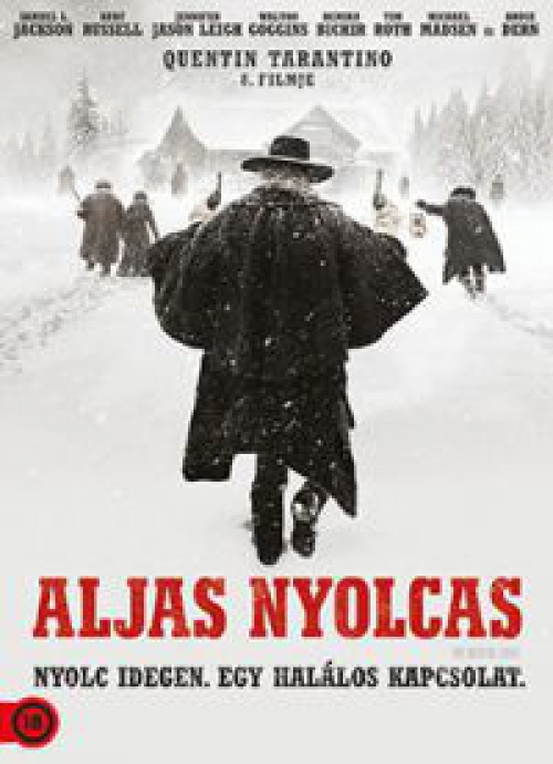 Aljas nyolcas (DVD) *Quentin Tarantino - Kurt Russell - Samuel L. Jackson - Antikvár - Kiváló állapotú*