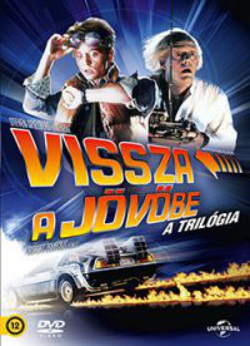 Vissza a jövőbe trilógia gyűjtemény (4 DVD) *Gyűjtődobozos* *Antikvár - Kiváló állapotú*