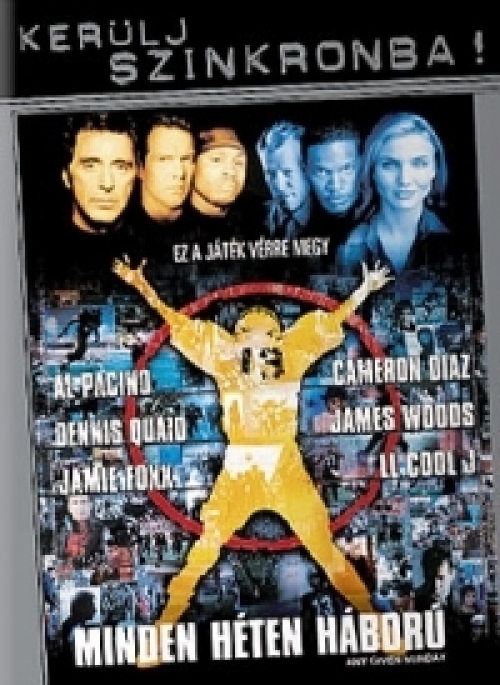 Minden héten háború (DVD) *Szinkronizált - Rendezői extra változat - Al Pacino - Antikvár - Kiváló állapotú*