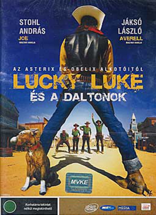Lucky Lucke és a Daltonok (DVD)  *A mozifilm - 2004 - Antikvár - Kiváló állapotú*