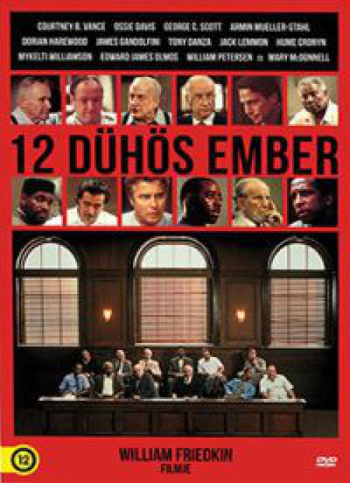 12 dühös ember (1997 - Jack Lemmon) (DVD) *Igazi remekmű* *Antikvár - Kiváló állapotú*