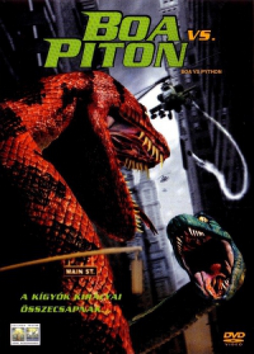 Boa vs. Python (DVD) *David Hewlett - Antikvár - Kiváló állapotú*