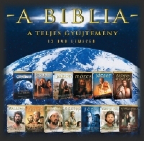 A teljes Biblia gyűjtemény (13 DVD) *Díszdobozos - Szinkronizált - Antikvár - Kiváló állapotú*