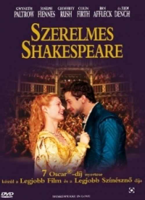 Szerelmes Shakespeare (DVD) *Joseph Fiennes - Gwyneth Paltrow - Antikvár - Kiváló állapotú*
