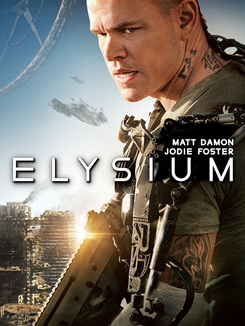 Elysium - Zárt világ (DVD) *Matt Damon - Jodie Foster - Antikvár - Kiváló állapotú*