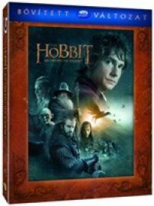 A hobbit: Váratlan utazás - limitált, ablakos slipcase-es verzió (3 Blu-ray) *Magyar kiadás - Antikvár - Kiváló állapotú*