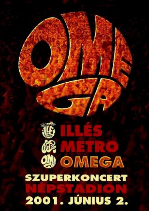 Omega - Szuperkoncert - Illés, Metro, Omega (2001) (DVD) *Antikvár - Kiváló állapotú*