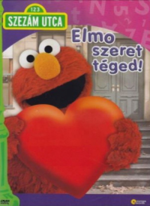 Szezám utca - Elmo szeret téged! (DVD) *Szinkronizált - Antikvár - Kiváló állapotú*