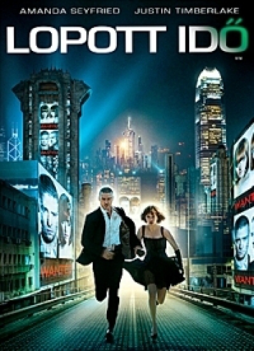 Lopott idő (DVD) *Szinkronizált* *Justin Timberlake - Cillian Murphy - Antikvár - Kiváló állapotú*