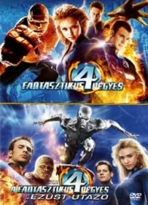 Fantasztikus négyes 1-2 *Páros* (2 DVD) *Antikvár - Kiváló állapotú*