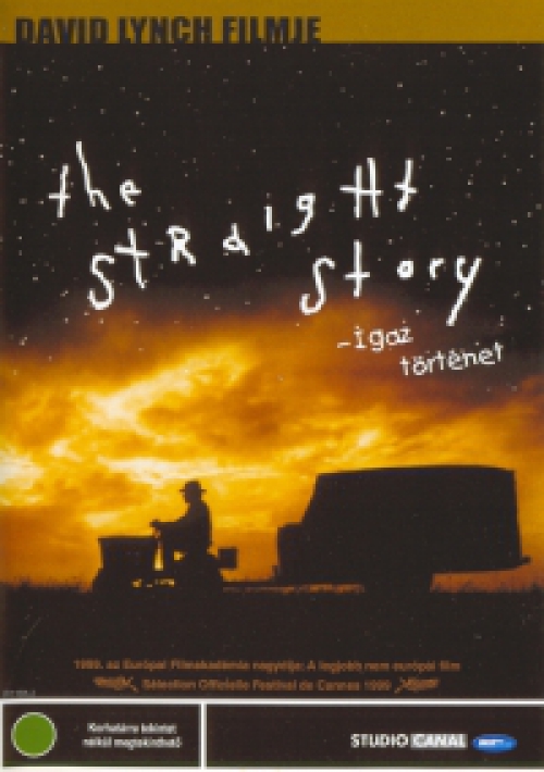 Straight Story - Igaz történet (DVD) *David Lynch sikerfilmje - Antikvár - Kiváló állapotú*