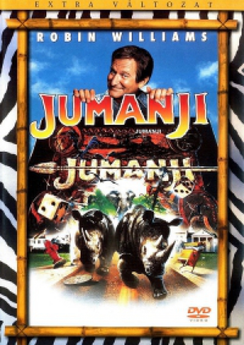 Jumanji - Extra változat (DVD) *Feliratos - Robin Williams - Antikvár - Kiváló állapotú* 