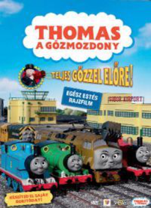 Thomas, a gőzmozdony - Teljes gőzzel előre! (DVD) *Antikvár - Kiváló állapotú*
