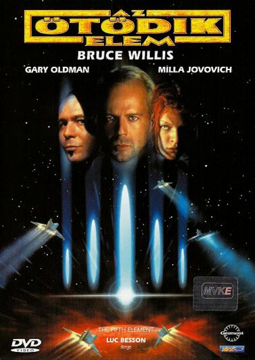 Az Ötödik elem (DVD) *Luc Beson filmje - Bruce Willis - Gary Oldman - Antikvár - Kiváló állapotú*