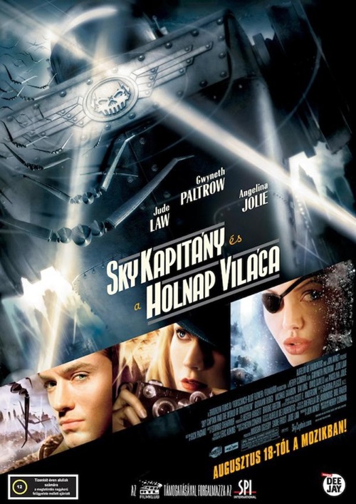 Sky kapitány és a Holnap Világa (DVD) *Jude Law - Antikvár - Kiváló állapotú*