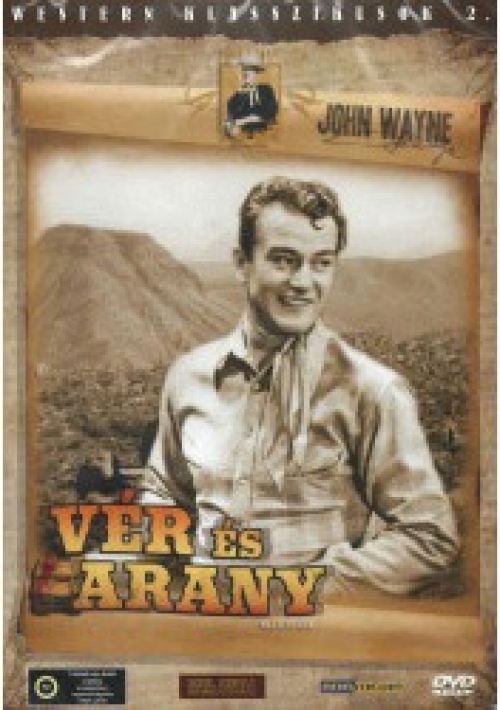 Vér és arany *John Wayne - 1934* (DVD) *Antikvár - Kiváló állapotú*