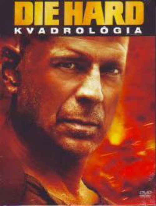 Die Hard 1-4. Gyűjtemény (4 DVD) *Szinkronizált* *Kvadrológia* *Antikvár-Kiváló állapotú*