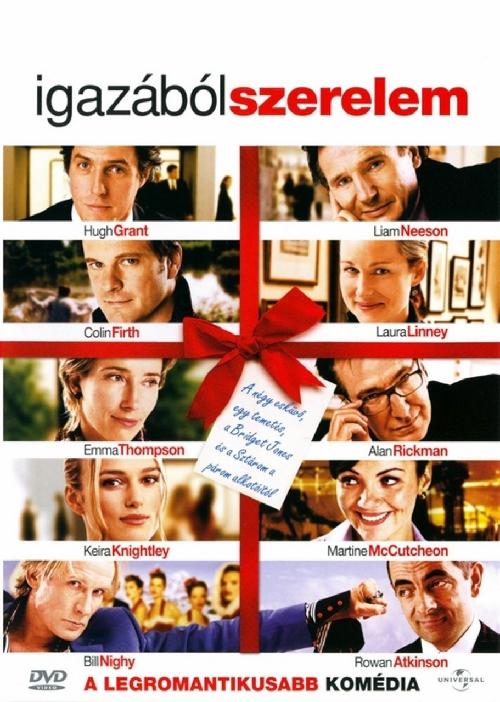 Igazából szerelem (DVD) *Szinkronizált - Hugh Grant - Colin Firth - Antikvár - Kiváló állapotú*