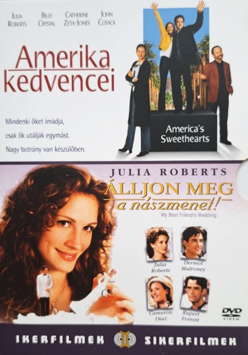 Amerika kedvencei / Álljon meg a nászmenet! (2 DVD) *Julia Roberts - Antikvár - Kiváló állapotú*