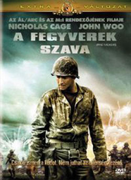 A fegyverek szava (DVD) *John Woo filmje - Nicolas Cage - Antikvár-Kiváló állapotú*