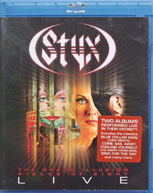 Styx - The Grand Illusion + Pieces Of Eight - Live (Blu-ray) *Antikvár - Kiváló állapotú*