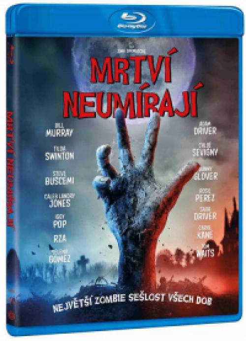 A holtak nem halnak meg (Blu-ray) *Jim Jarmusch rendezte - Bill Murray - Adam Driver - Import*