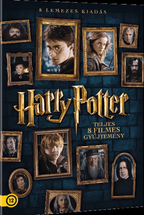 Harry Potter: A teljes gyűjtemény (8 DVD) *Antikvár - Kiváló állapotú*