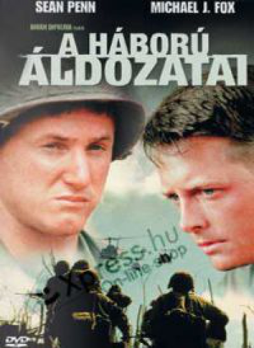 A háború áldozatai (DVD) *Michael J. Fox - Sean Penn*  *Antikvár - Kiváló állapotú*