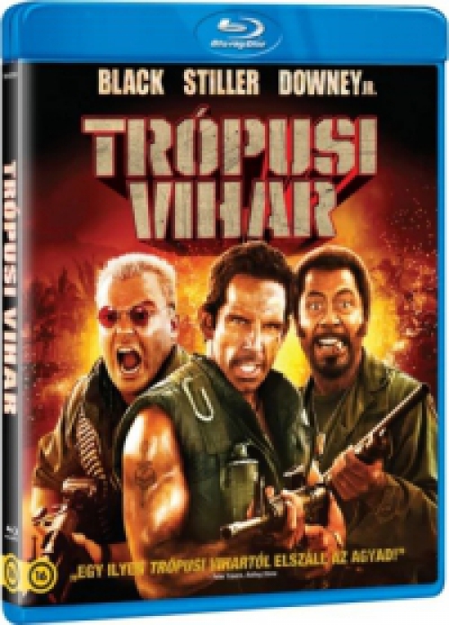Trópusi vihar (Blu-ray) *Ben Stiller - Robert Downey Jr. - Jack Black - Szinkronizált*