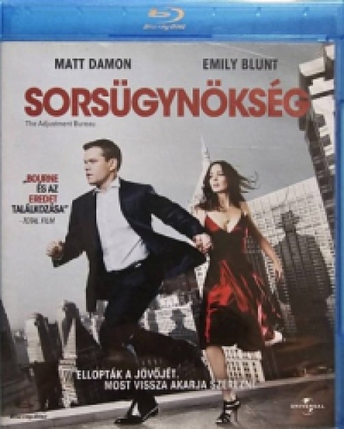 Sorsügynökség (Blu-ray) *Magyar kiadás* *Matt Damon - Emily Blunt - Szinkronizált - Antikvár - Kiváló állapotú*