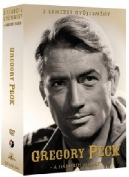 Gregory Peck - Háborús filmek gyűjtemény (3 DVD) *Díszdobozos* *Bontatlan - Antikvár*