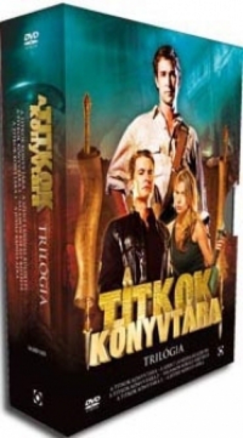 A titkok könyvtára *Díszdoboz* (3 DVD) *Szinkronizált - Antikvár - Kiváló állapotú*