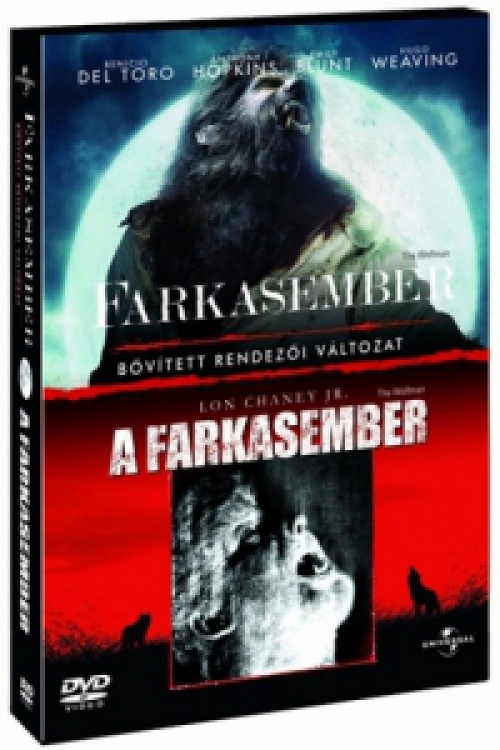 Farkasember (2010) / A farkasember (1941)  (2 DVD) *Díszdobozos - Bővített rendezői változat* * *Antikvár - Kiváló állapotú*