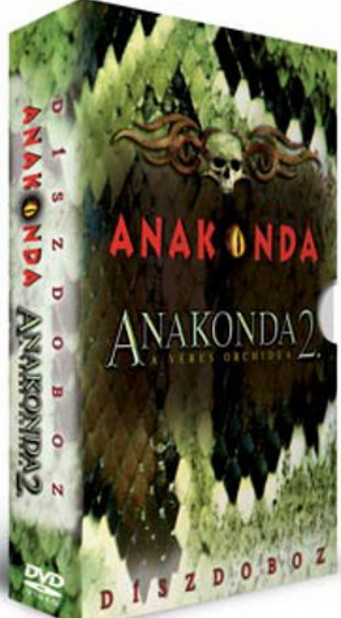 Anakonda 1-2. (2 DVD) *Szinkronizált - Díszdobozos kiadás* *Bontatlan - Antikvár*