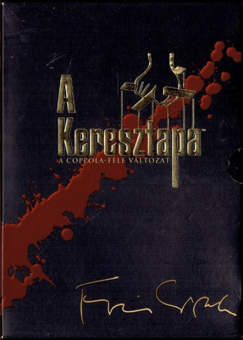 A Keresztapa trilógia (4 DVD) *A Coppola-féle díszdobozos változat* *Antikvár-Kiváló állapotú*